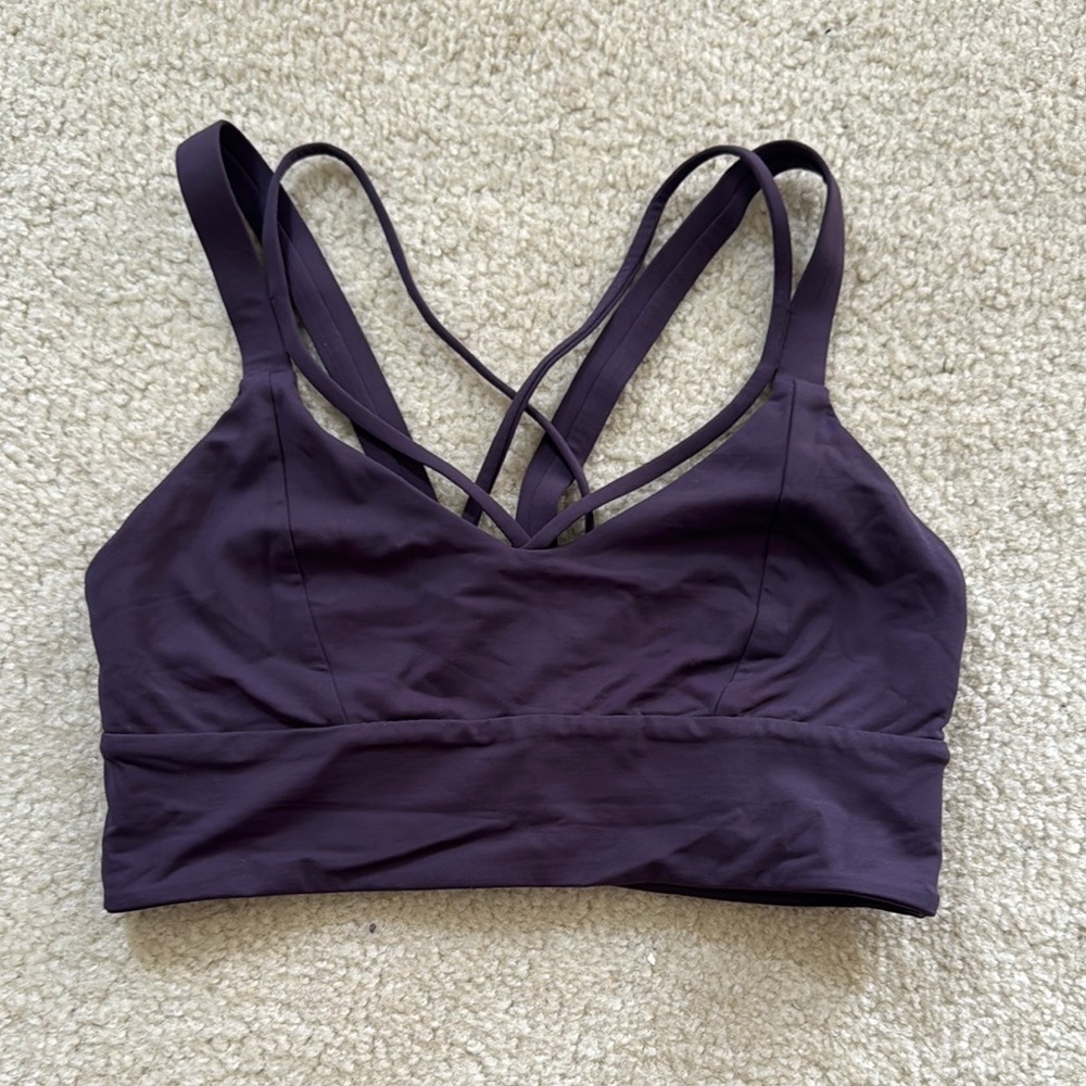 Lululemon purple sports bra